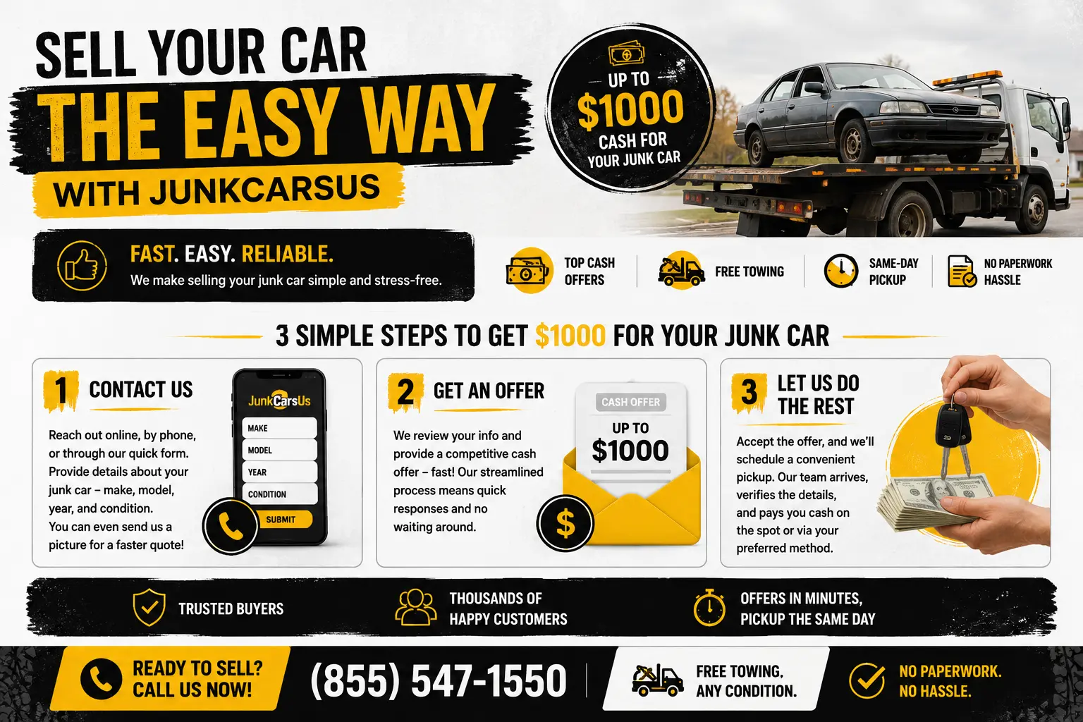 $1000 for junk cars
