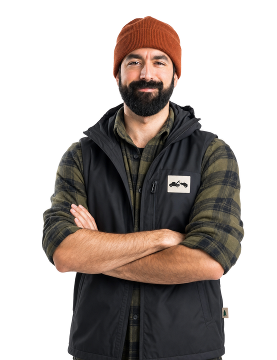 man in work uniform